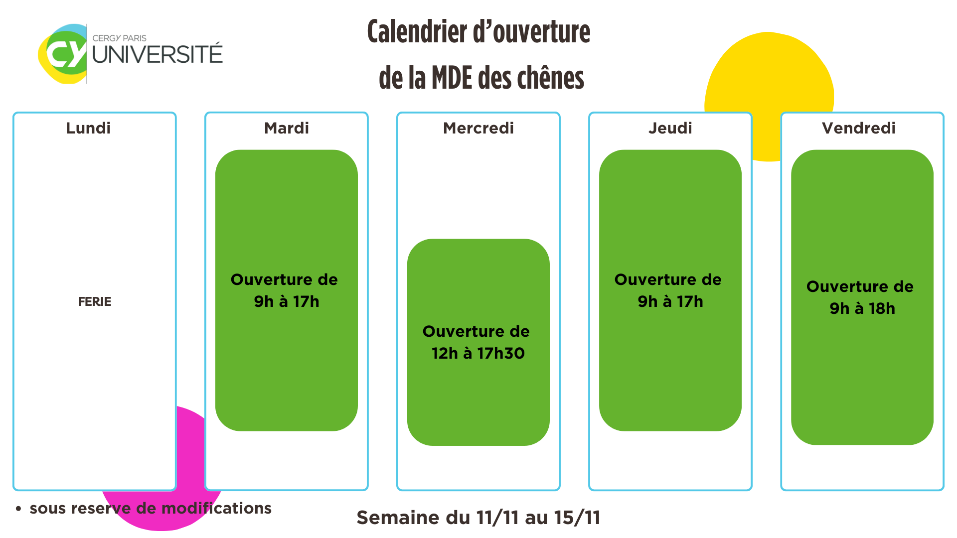 Chênes 11.11