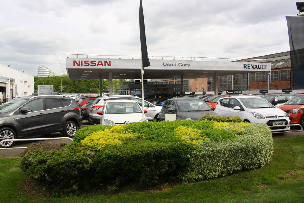 A Nissan-Renault dealership in England