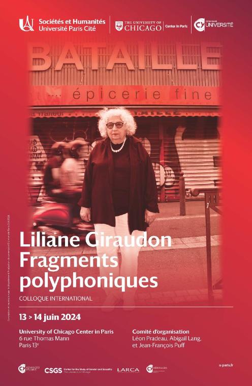 Liliane Giraudon. Fragments polyphoniques