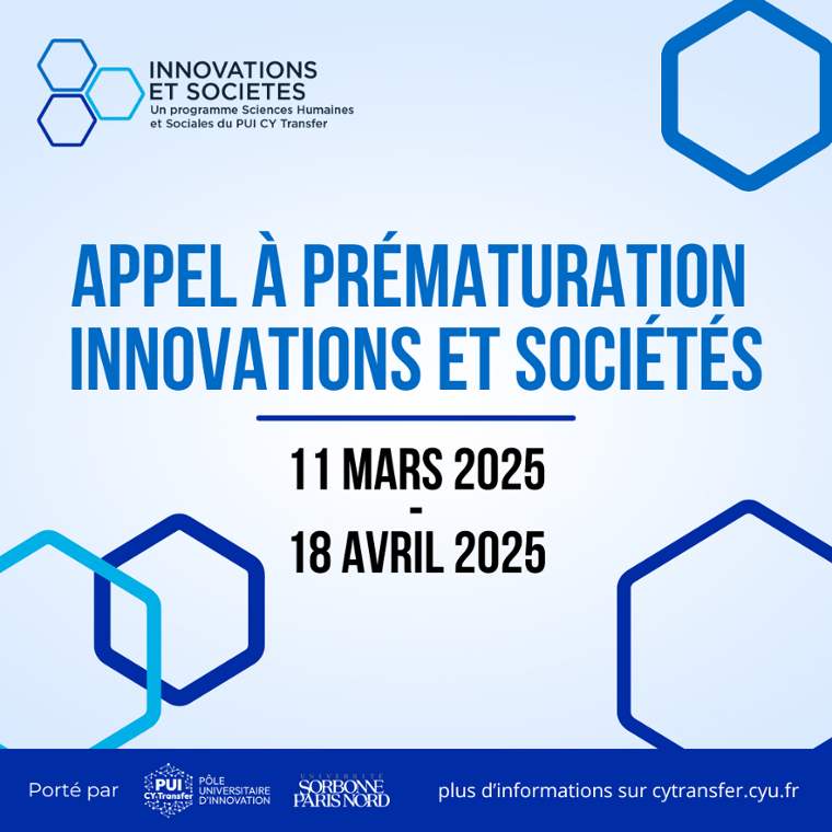 Programme Innovations et Sociétés | AAP SHS 2025