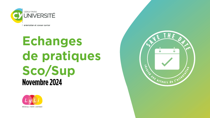 Echanges de pratiques Sco/Sup, réservés aux acteurs de l'orientation