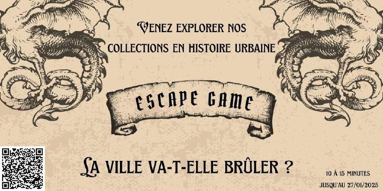 Escape game : découvrez l'Histoire Urbaine à la Bibliothèque Universitaire de Saint-Germain