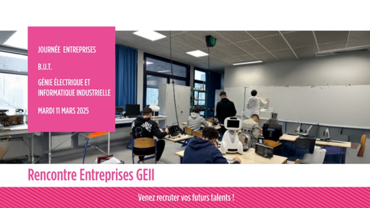 Forum IUT-Entreprises GEII Sarcelles