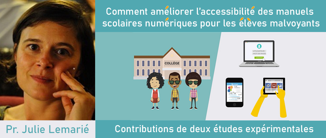 Comment améliorer l'accessibilité des manuels scolaires numériques pour les élèves malvoyants